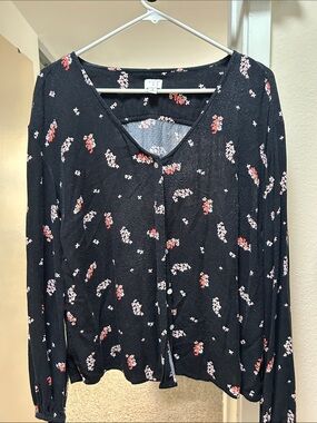 A New Day Rayon button cardigan